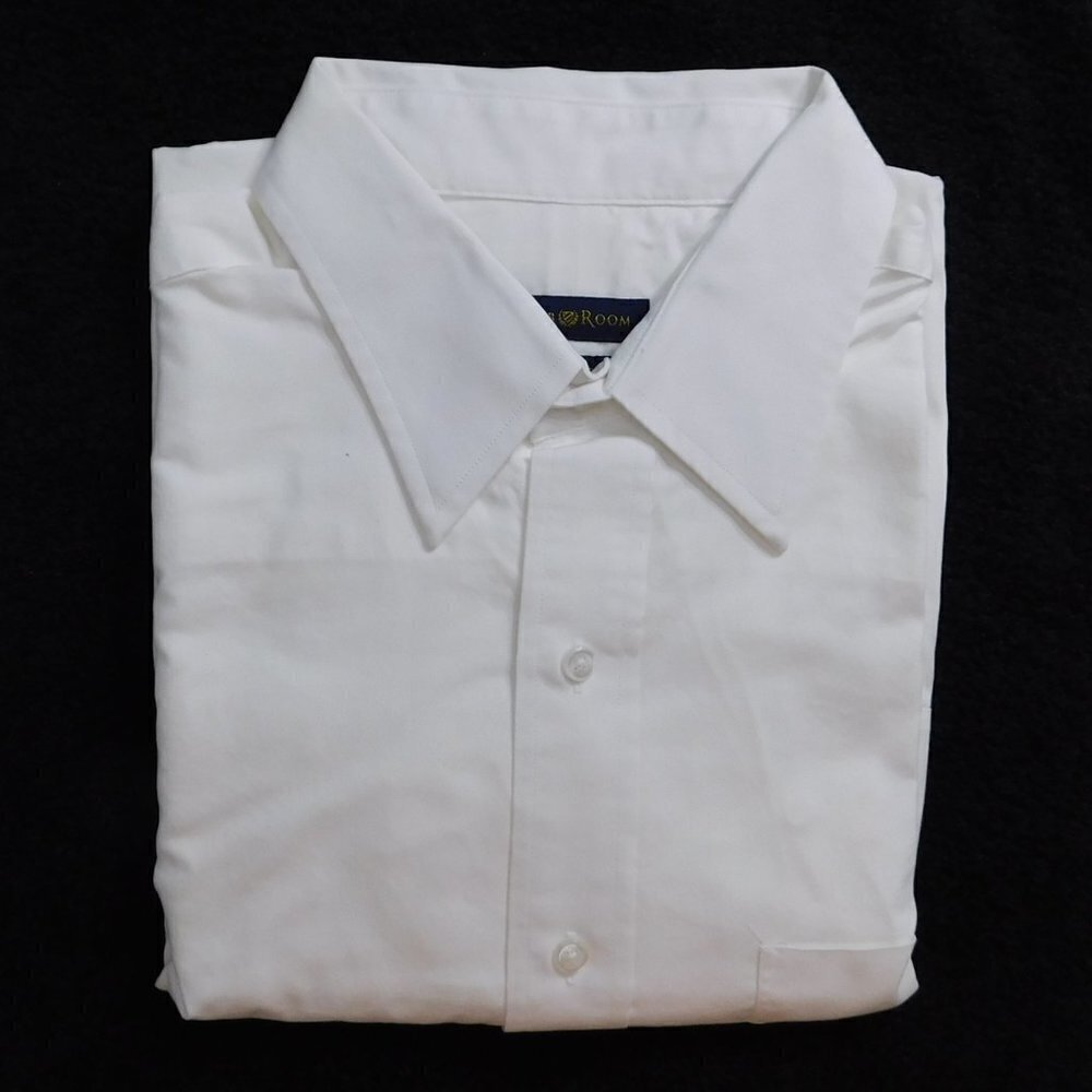White Easy Care Dress Shirt 16 - 34/35